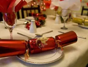 xmas crackers for dinner