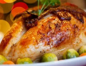 a roast turkey from frozen