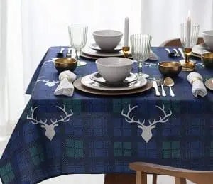 xmas day tablecloth